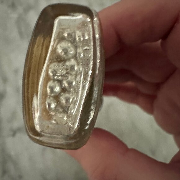 Vintage House Of McCormick Decors Silver Dragees Giraffe Label Bottle Baking Mem - Picture 8 of 13